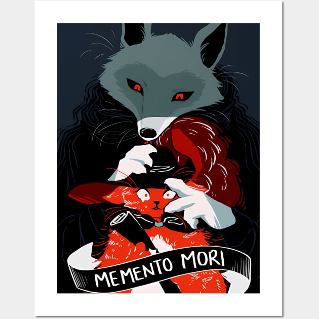 Memento Mori Wall Art by Tazlo